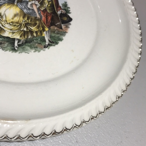 Vintage The Harker Pottery Co. Quality Made in USA Since 1840 22KT. Gold Plate - Picture 5 of 12